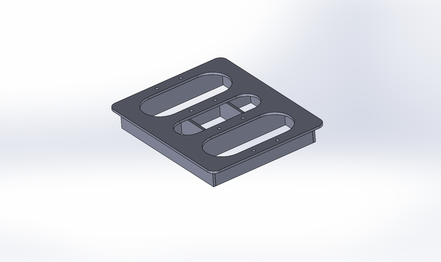 18 ton RATED TWIN UNDER BODY HOIST SUBFRAME MOUNT